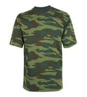 Футболка камуфляж флора