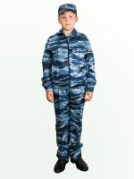 Костюм повседневный Полиция синий камыш