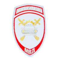 Шеврон полиция ГАИ вышитые на белую рубашку