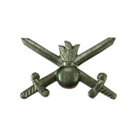 Эмблема петличная Сухопутные войска защитная