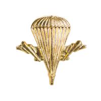 Эмблема петличная ВДВ золотая