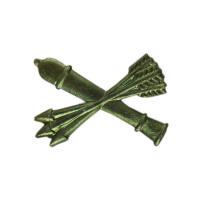 Эмблема петличная ПВО защитная