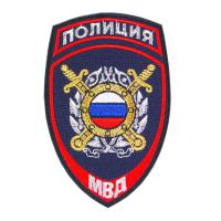Шеврон полиция вышитые на китель