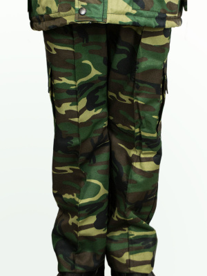 Бушлат зимний кадетский со съемным воротником 