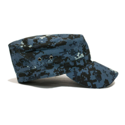 Кепка, цвет синий пиксель