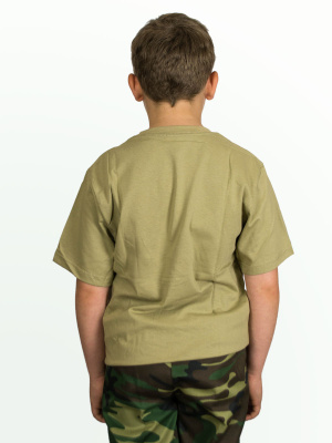 Футболка детская бежевая