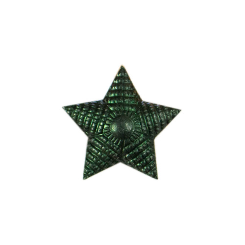 Звезда 20 мм металл рифленая