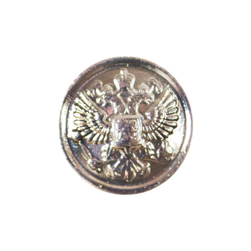 Пуговица ВС серебро
