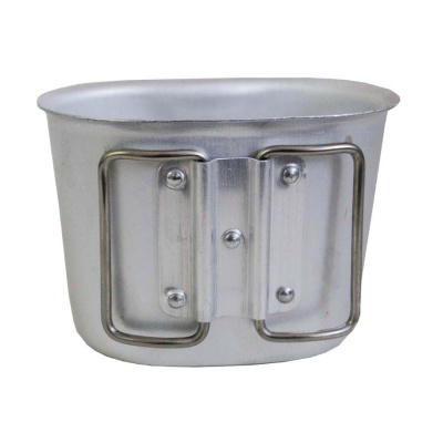 Фляжка с котелком (расцветка серый пиксель) с котелком