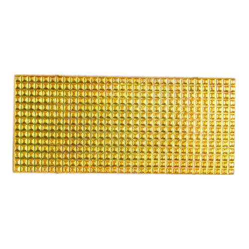 Лычки полиция 20x45 золотые