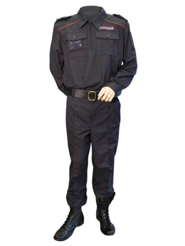 Костюм полиция реп стоп