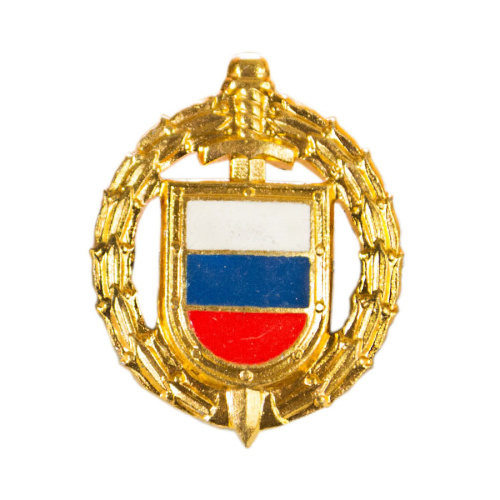 Эмблема петличная ФСО золотая