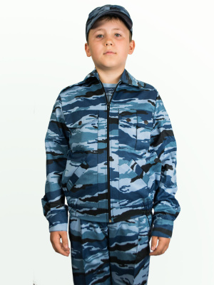 Костюм повседневный Полиция синий камыш