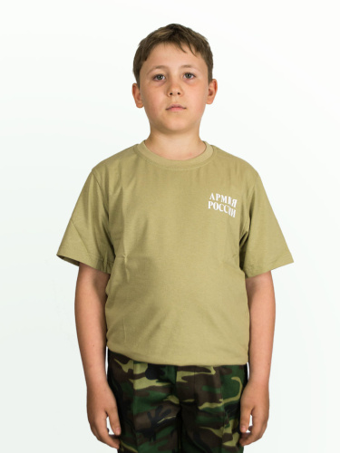 Футболка детская бежевая