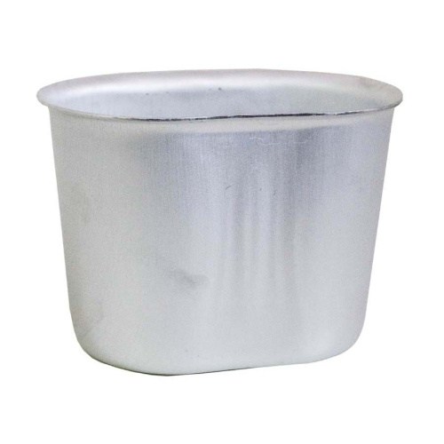 Фляжка с котелком (черная) с котелком