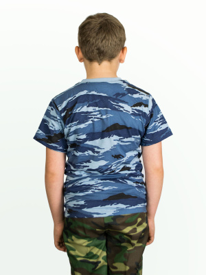 Футболка детская серый камыш