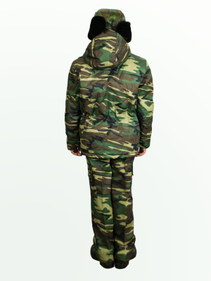 Бушлат зимний кадетский со съемным воротником 